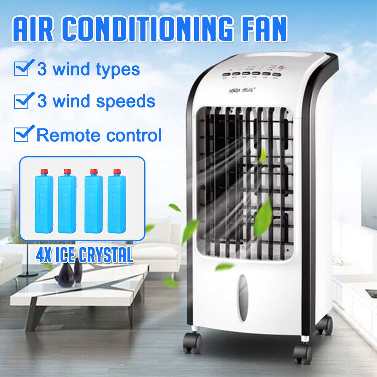Portable Air Conditioner Conditioning Fan Humidifier Cooler Cooling System 220V Mini Air Conditioner Cooling Fan Humidifier