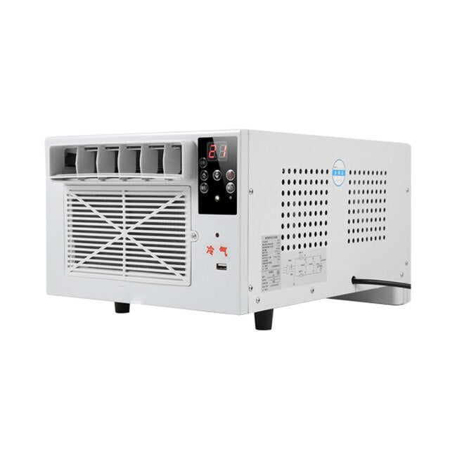 1100W Mini Portable Cooling Air Conditioner Free Installation USB Fast Charging Remote Control For Home Office Outdoor Industry